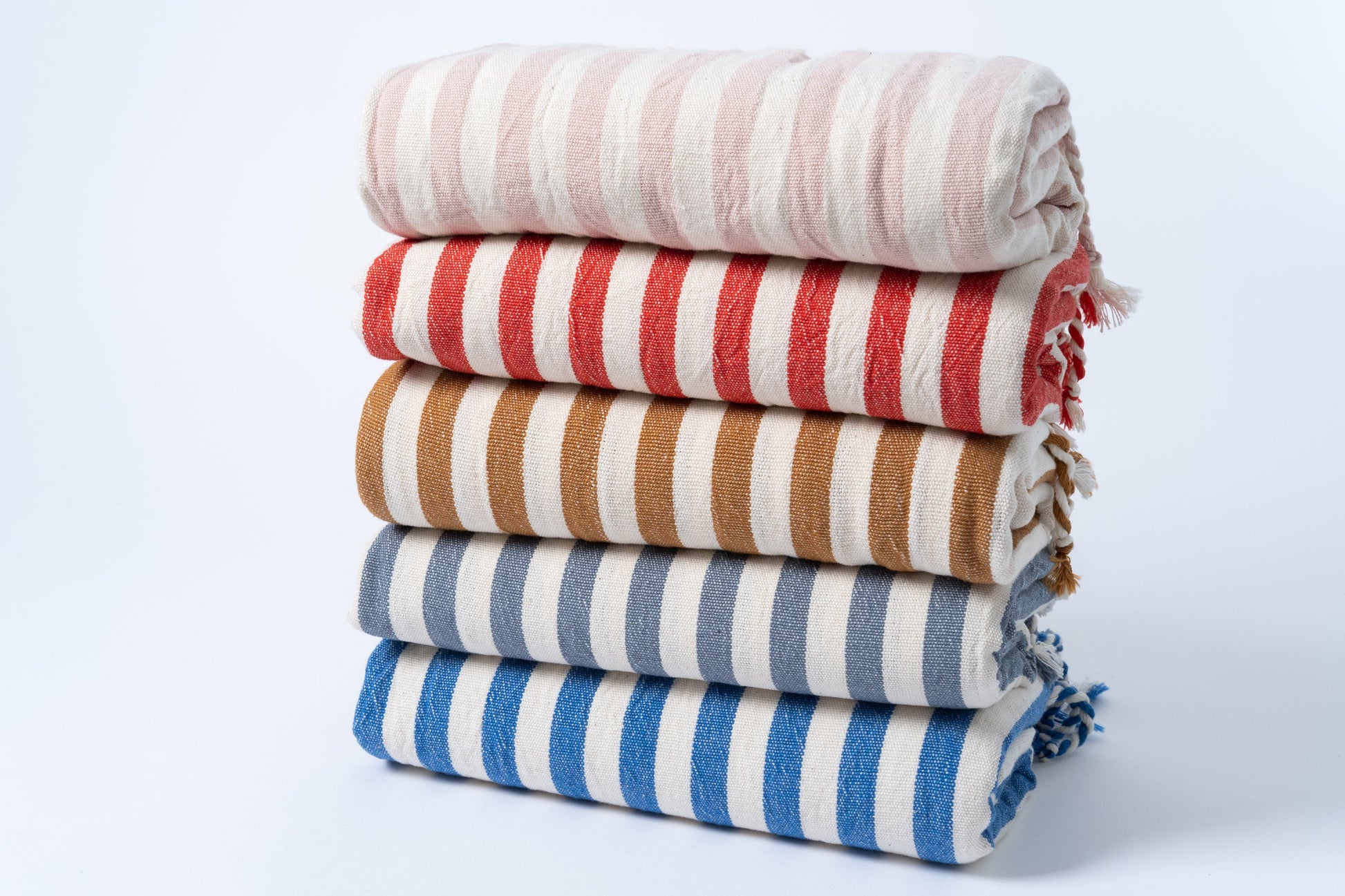 Girit Cotton Linen Towel Set - - Towels