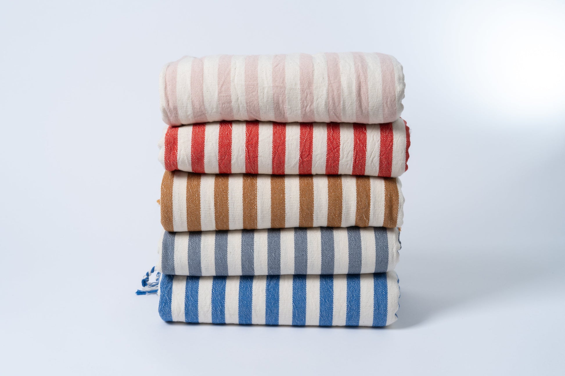 Girit Cotton Linen Towel Set - - Towels