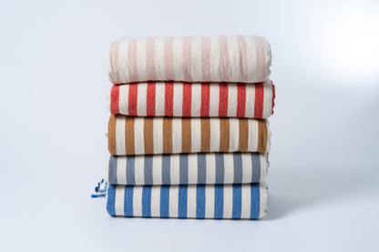 Girit Cotton Linen Towel Set - - Towels