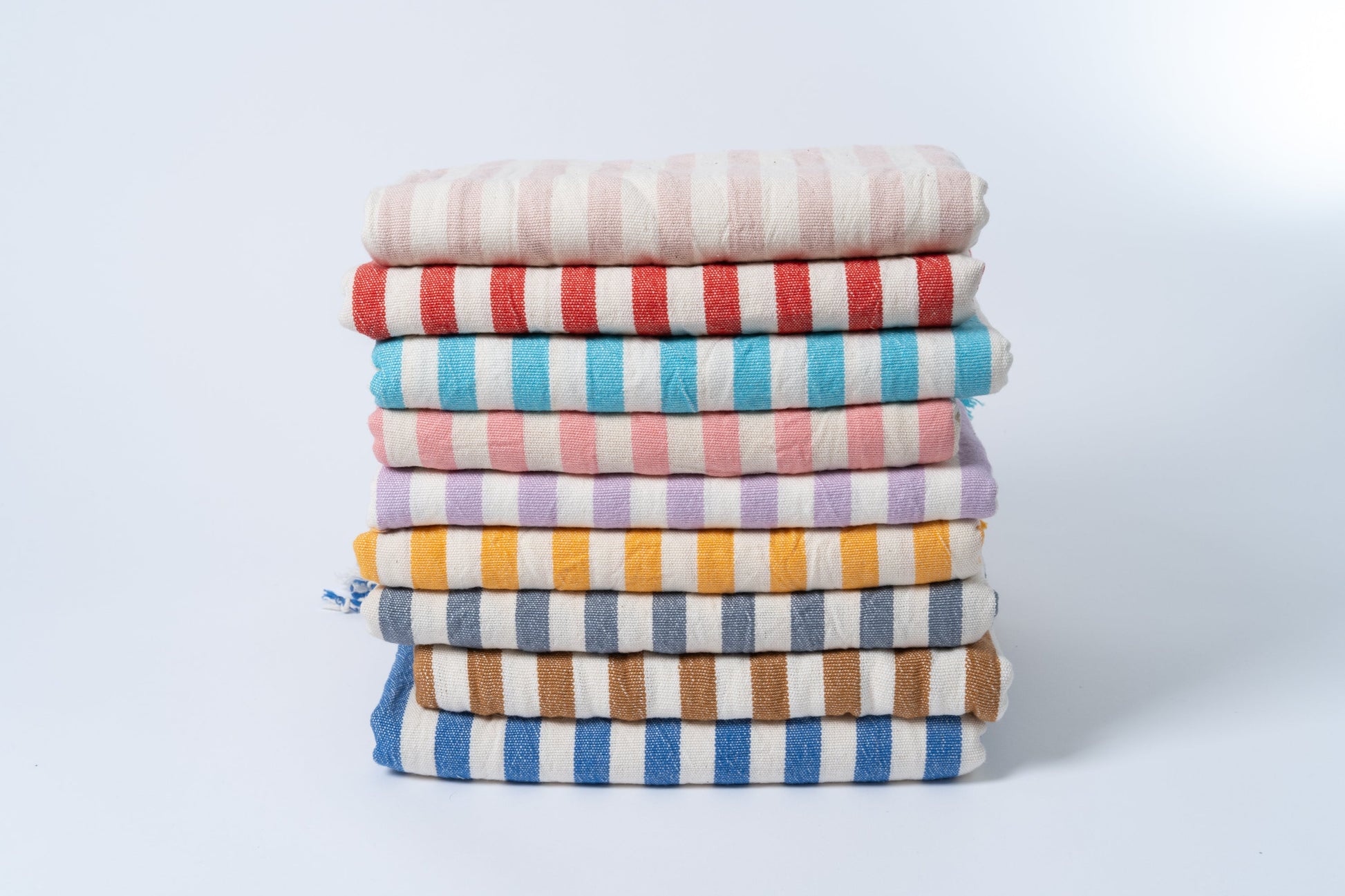 Girit Cotton Linen Towel Set - - Towels