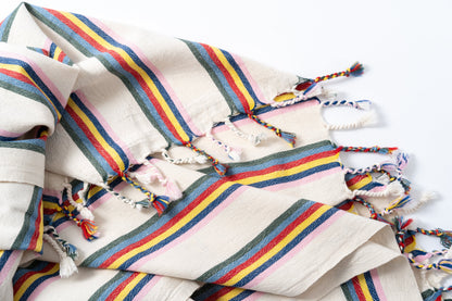 Kayisi Cotton Linen Towel - - Towels