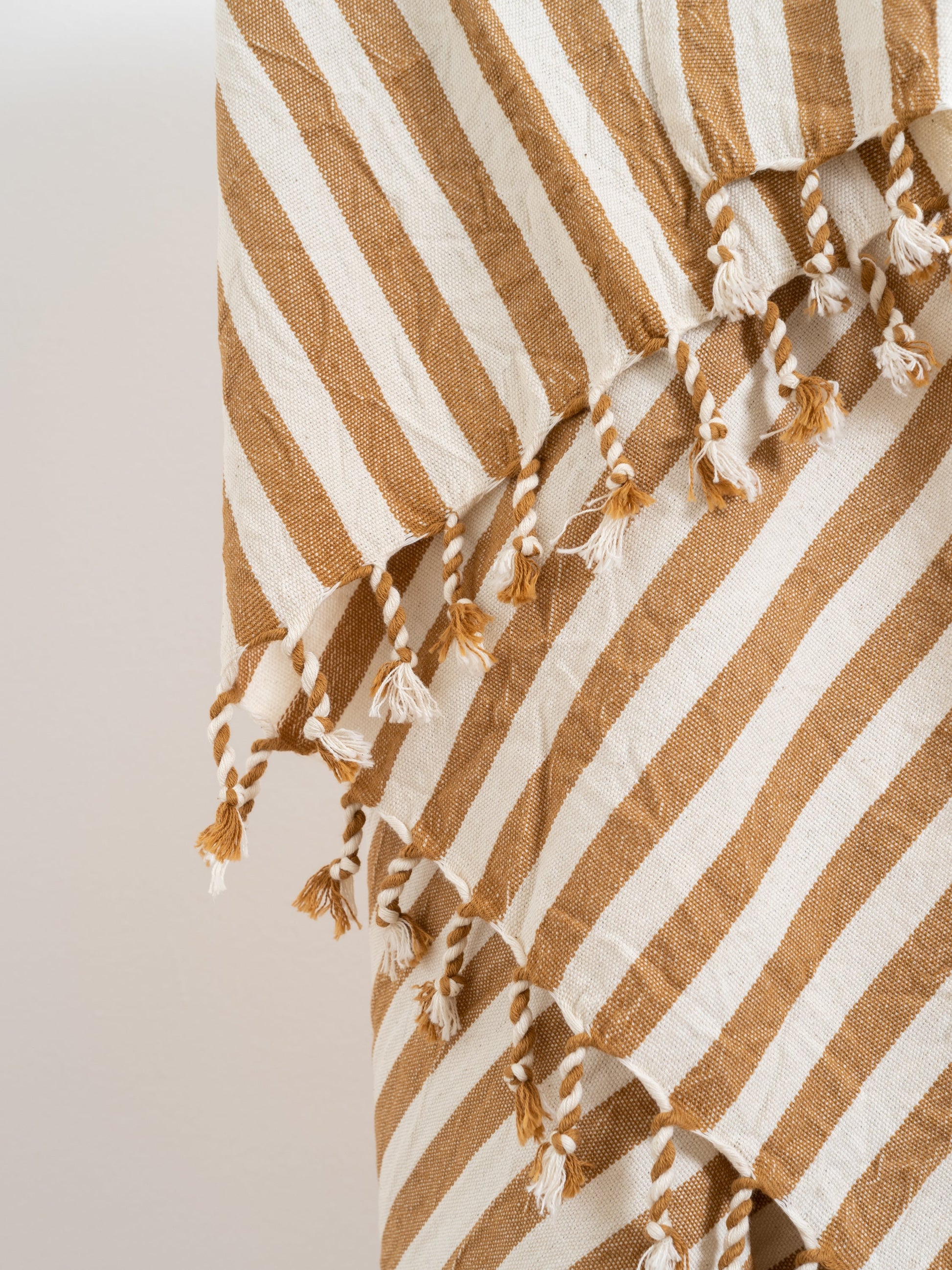 Girit Biscotto Cotton Linen Towel - - Towels
