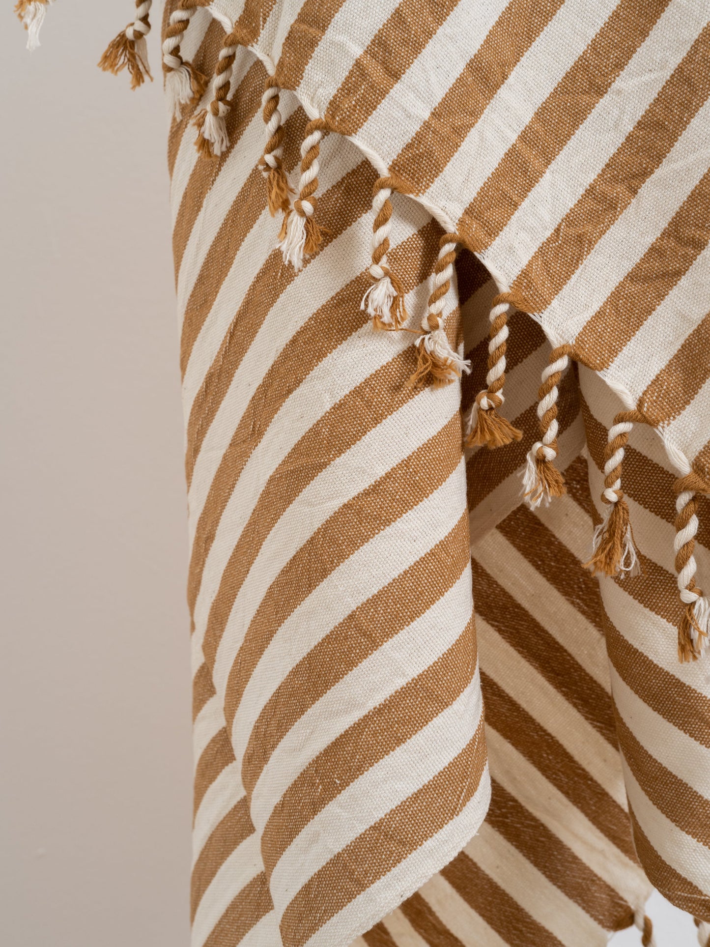 Girit Biscotto Cotton Linen Towel - - Towels
