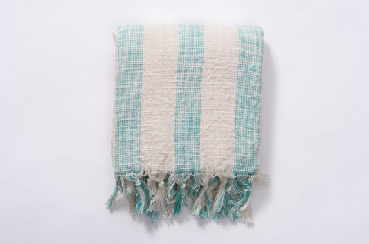 Iztuzu Cotton Linen Towel - Bath Beach Towel 35"x70") (37'' x 73'' (90 cm x 180 cm) - Towels