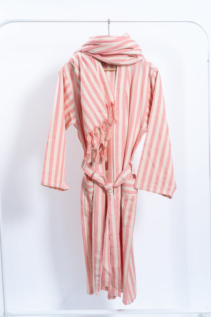 Girit Pink Robe - - Robes