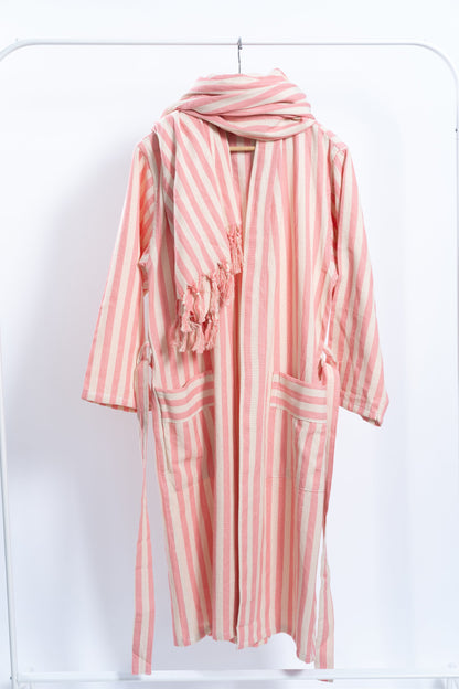 Girit Pink Robe - - Robes