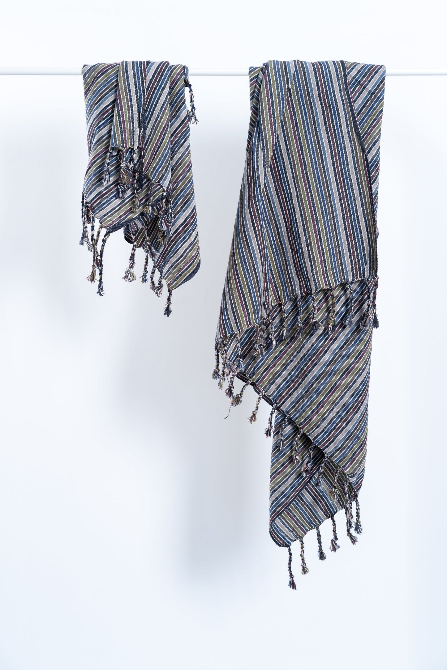 Kekova Cotton Linen Towel - - Towels