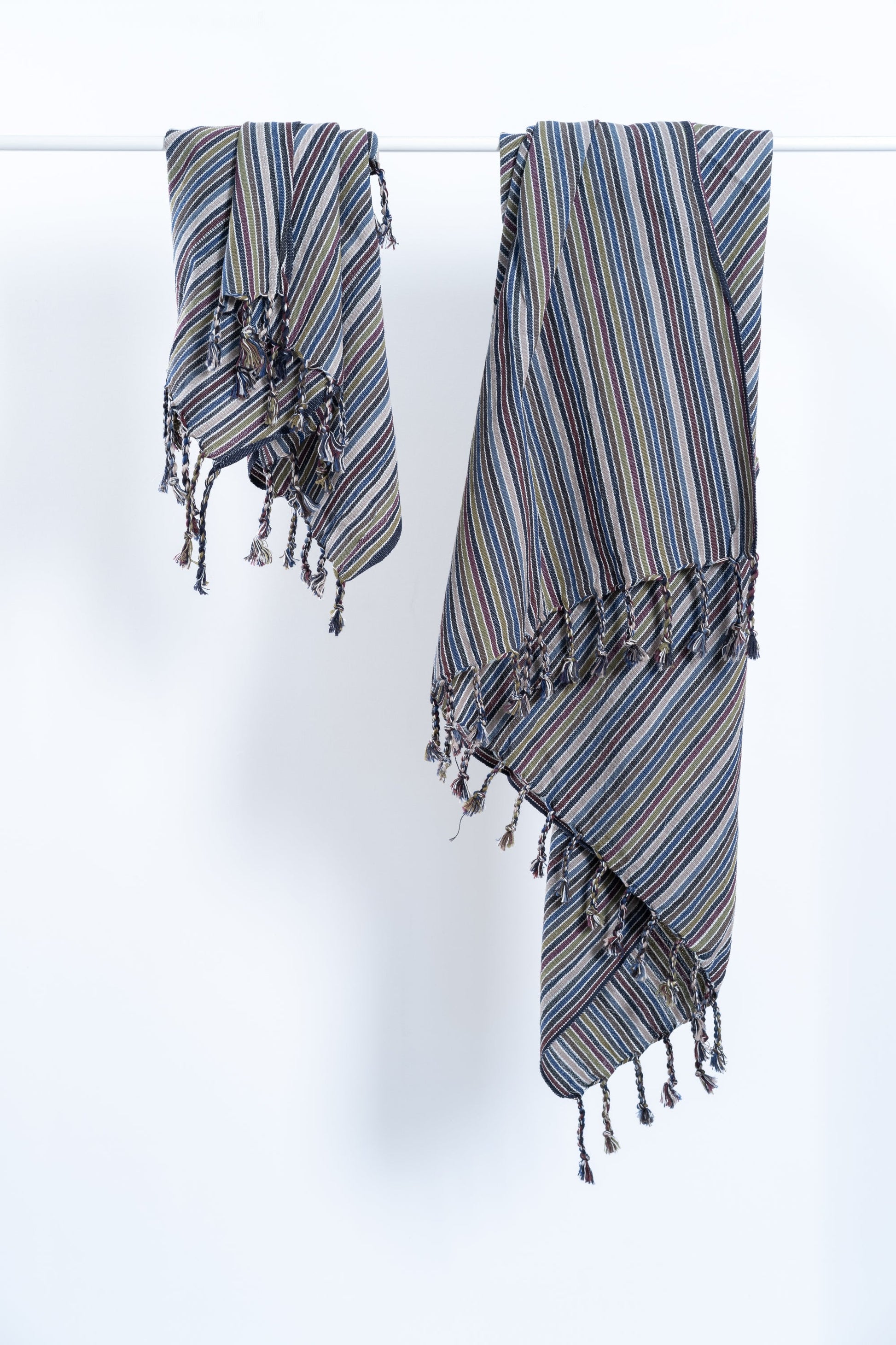 Kekova Cotton Linen Towel - - Towels