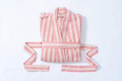 Girit Pink Robe - - Robes