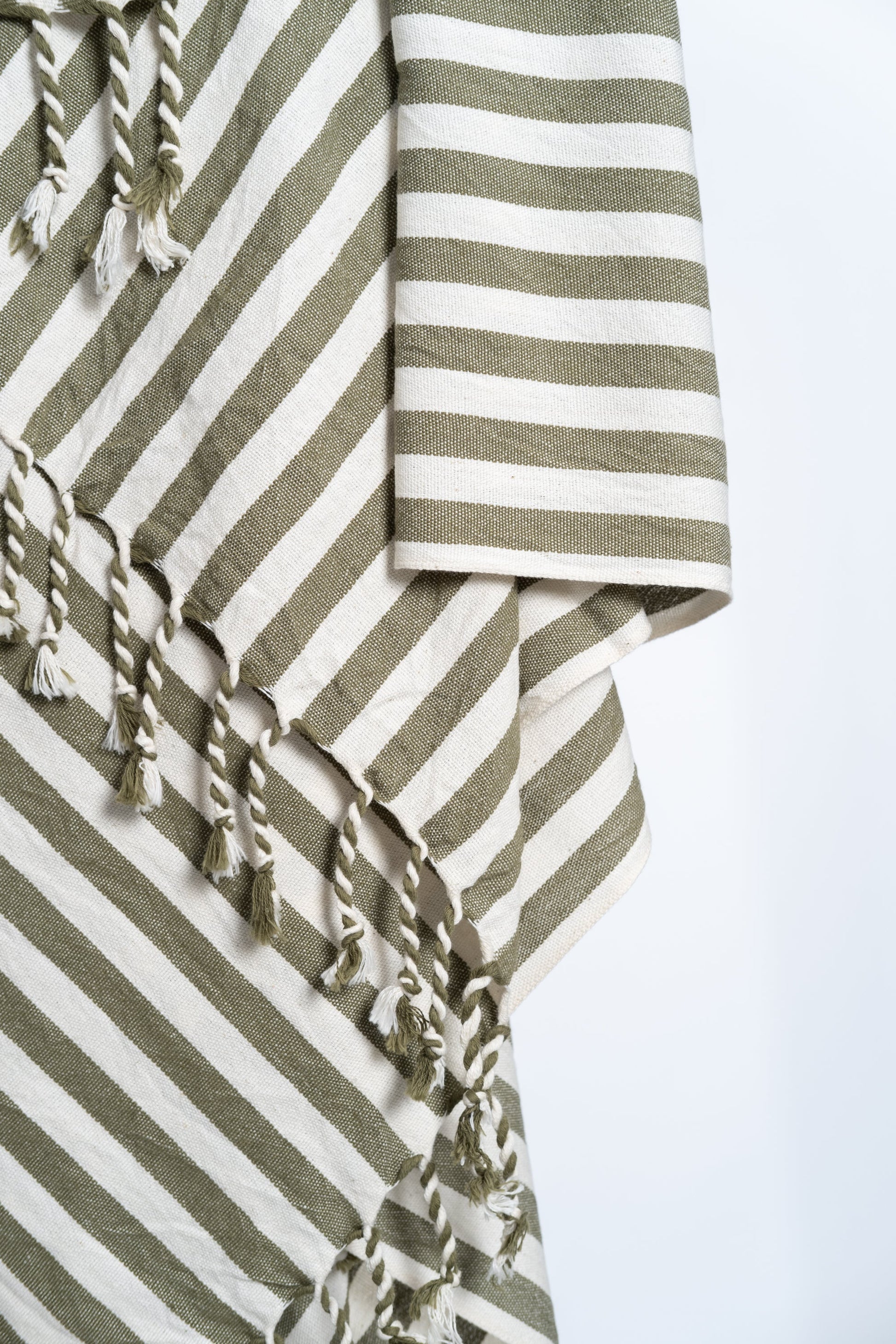 Girit Haki Cotton Linen Towel - - Towels