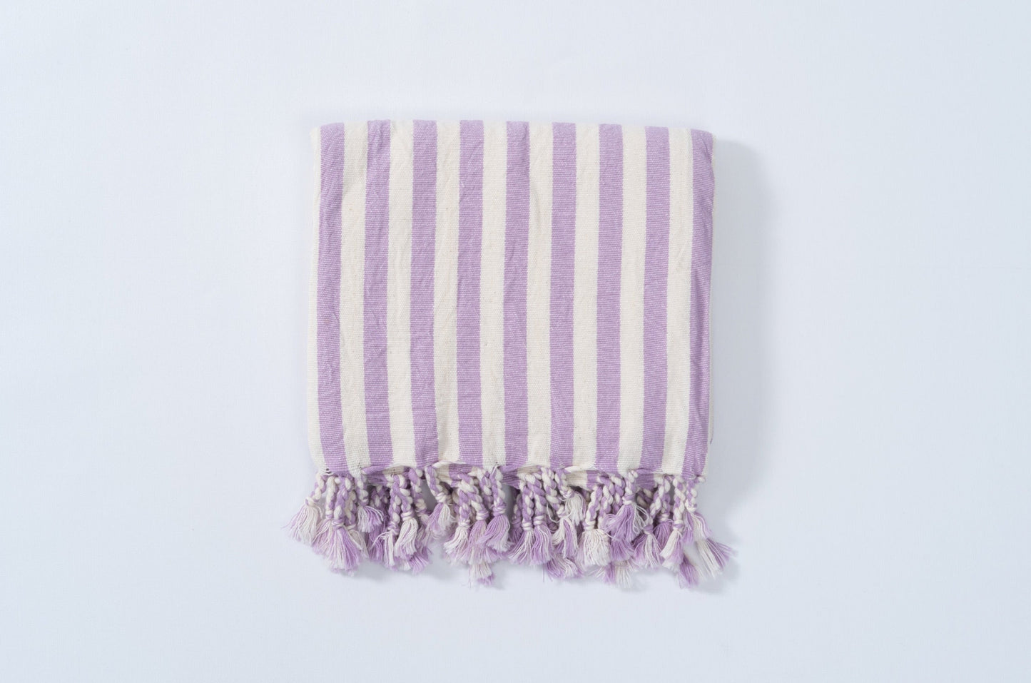 Girit Lilac Cotton Linen Towel - Bath Beach Towel 35"x70") (37'' x 73'' (90 cm x 180 cm) - Towels