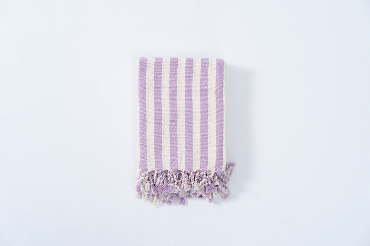 Girit Lilac Cotton Linen Towel - - Towels