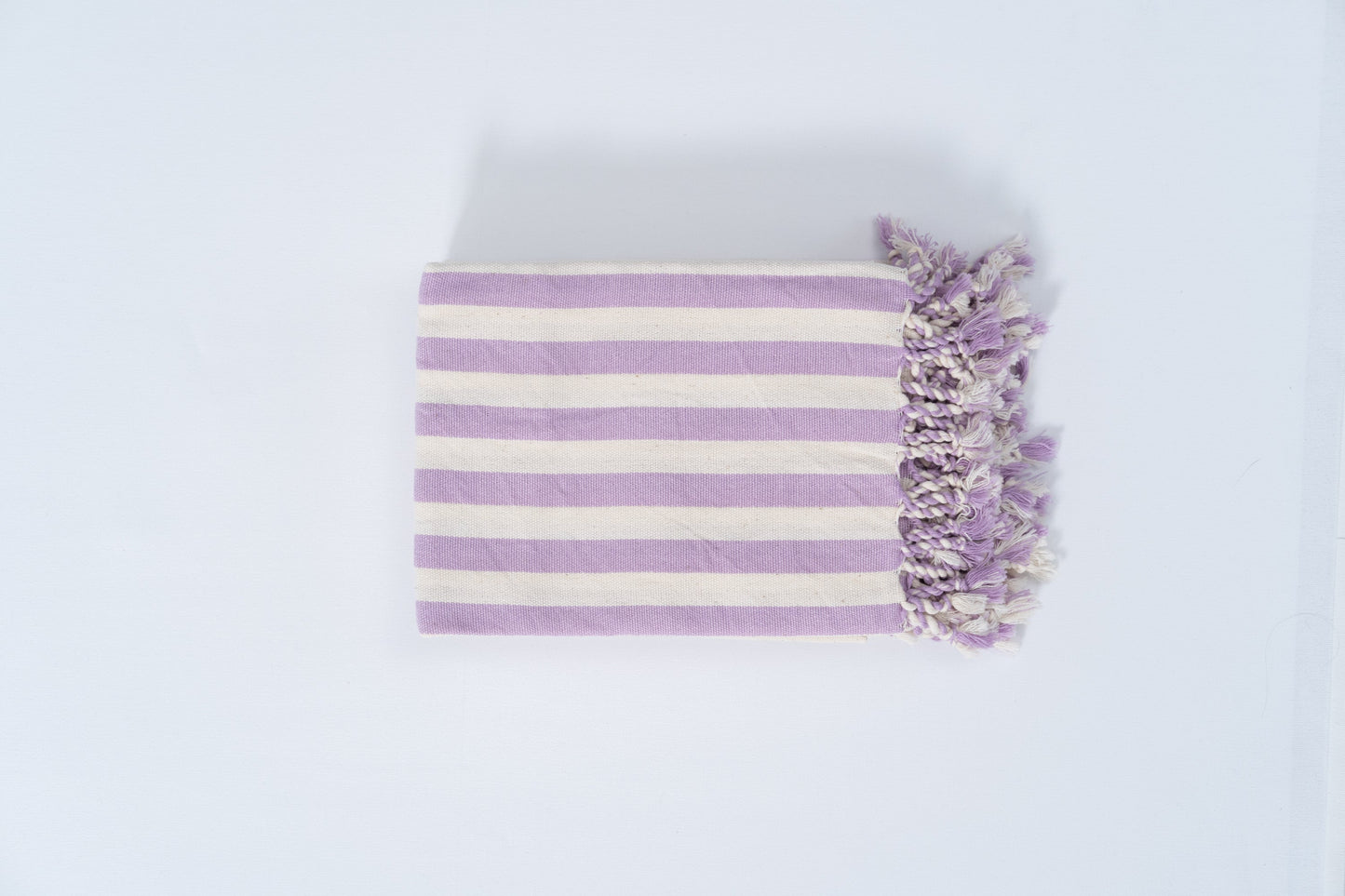 Girit Lilac Cotton Linen Towel - Hand Hair Towel 17"x30") (23'' x 30'' (55 cm x 76 cm) - Towels