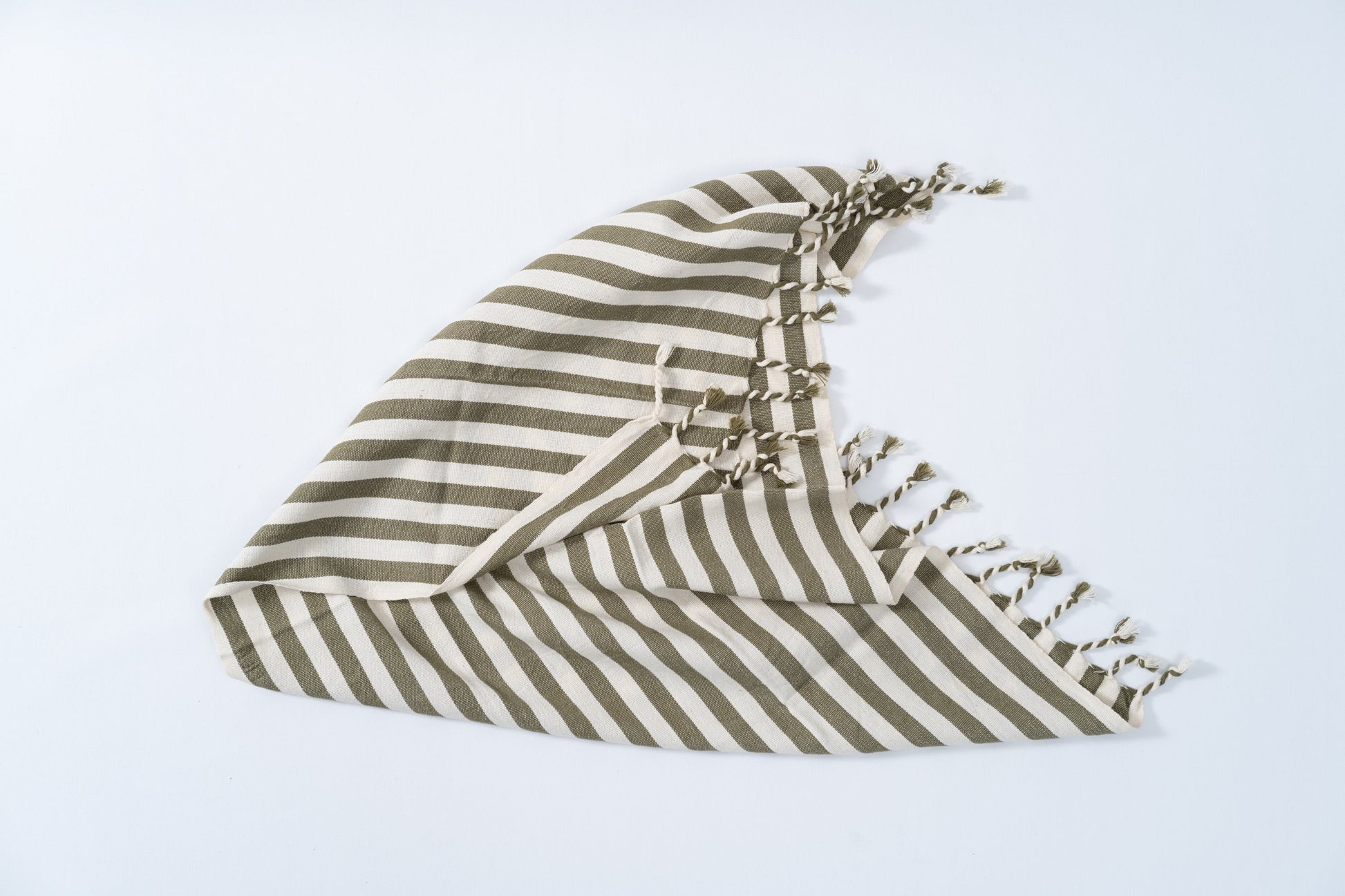 Girit Haki Cotton Linen Towel - - Towels