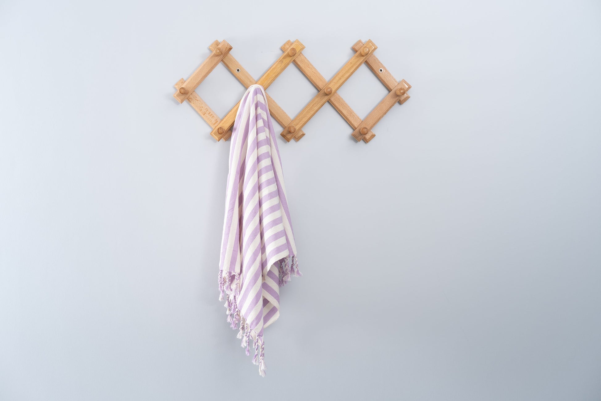 Girit Lilac Cotton Linen Towel - - Towels