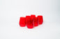 Cherry Red - Colored Wine Glass - Stemless 6 - glassware
