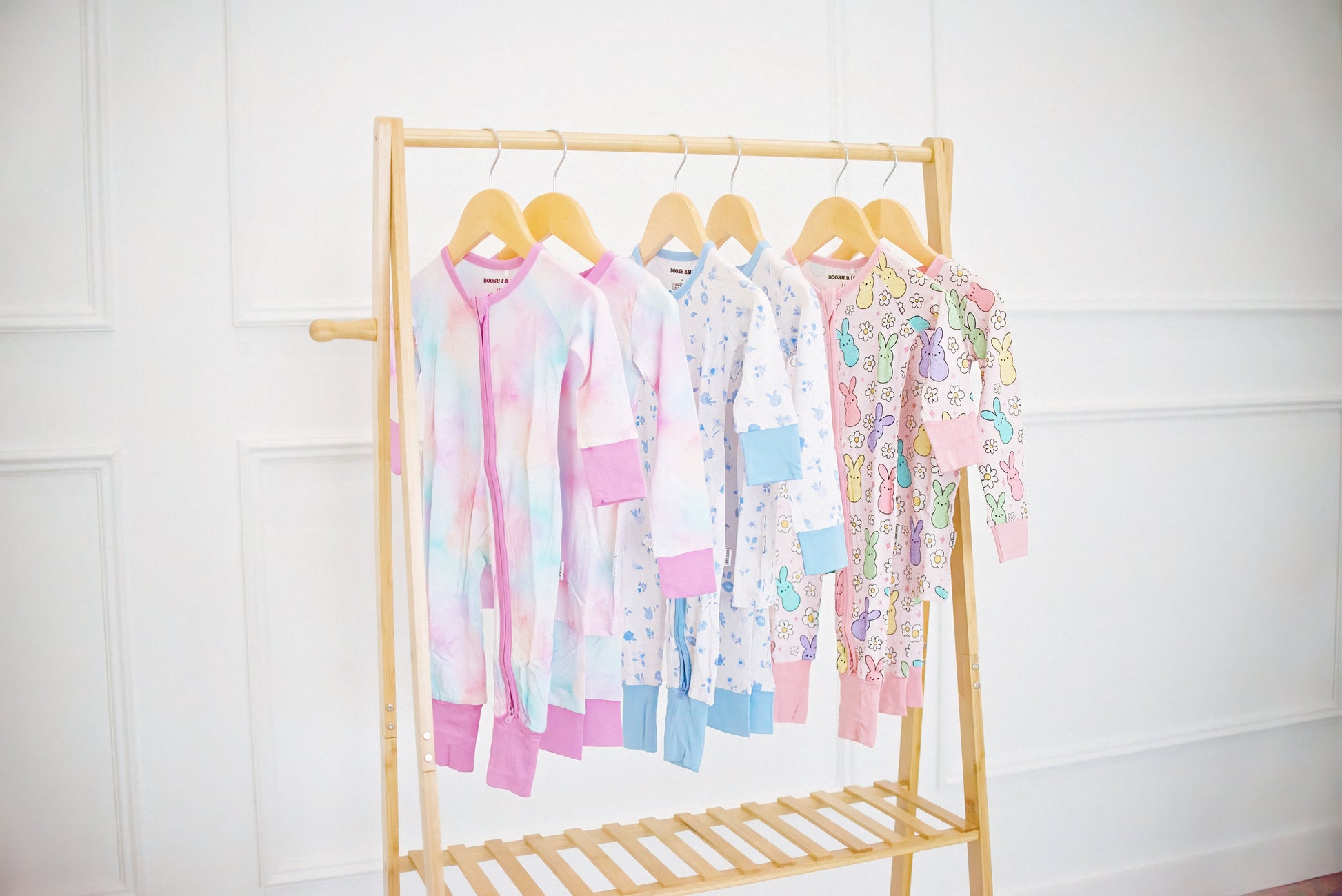 Cotton Candy Tie Dye | Convertible Bamboo Zippy - -