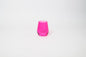 Hot Hot Pink - Colored Wine Glass - 1 Stemless - Wine Glasses