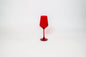 Cherry Red - Colored Wine Glass - Stemmed 1 - glassware