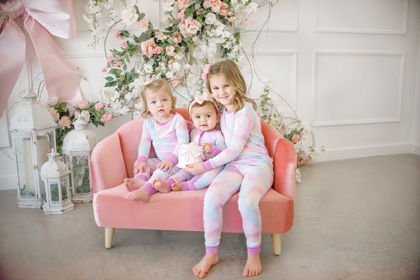 Cotton Candy Tie Dye | Convertible Bamboo Zippy - -