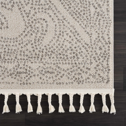 Birdwood Cream & Brown Area Rug - - Rugs