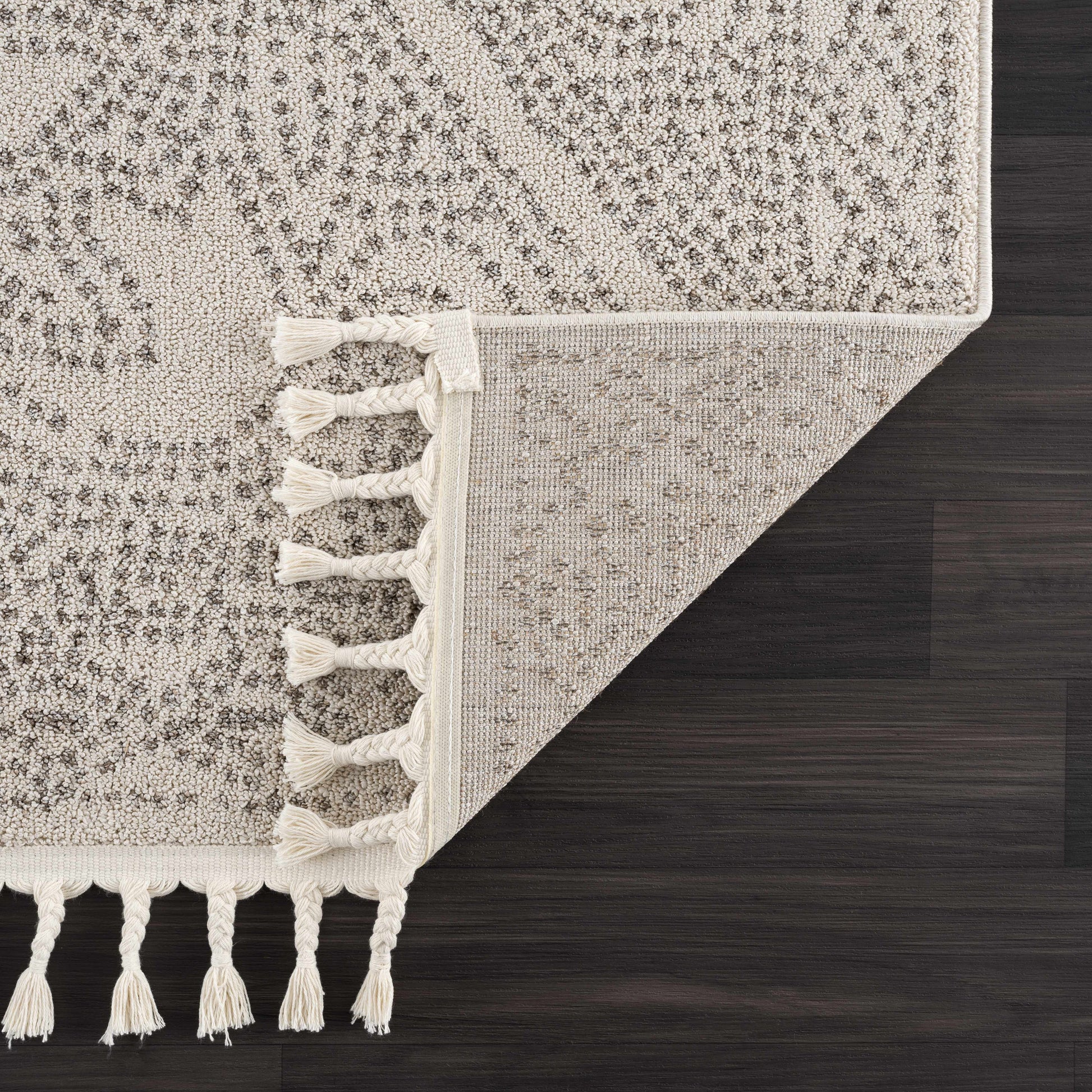 Birdwood Cream & Brown Area Rug - - Rugs