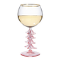 Natale Stemmed Wine Glassware, Single - Pink - Stemmed