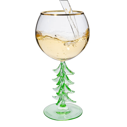 Natale Stemmed Wine Glassware, Single - - Stemmed