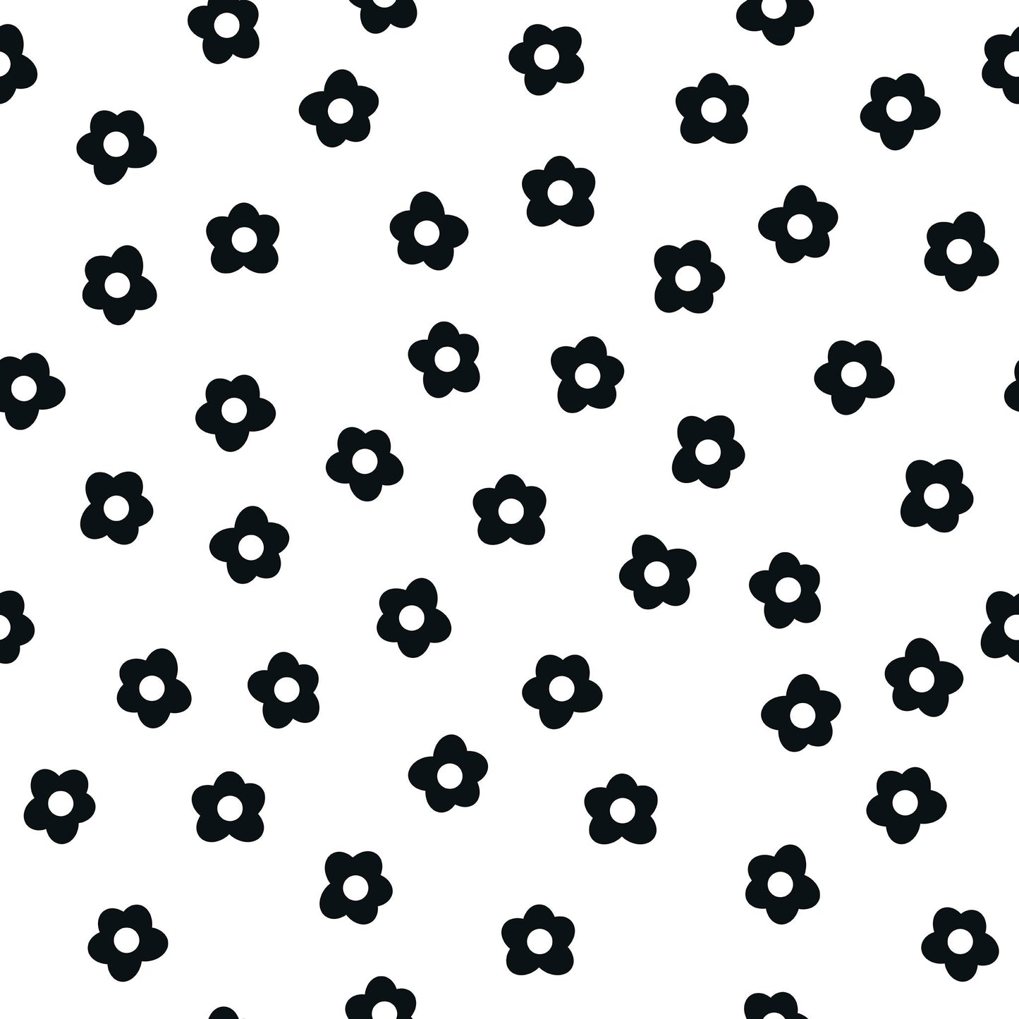 Daisy Dot (Black) Wallpaper - - Wallpaper