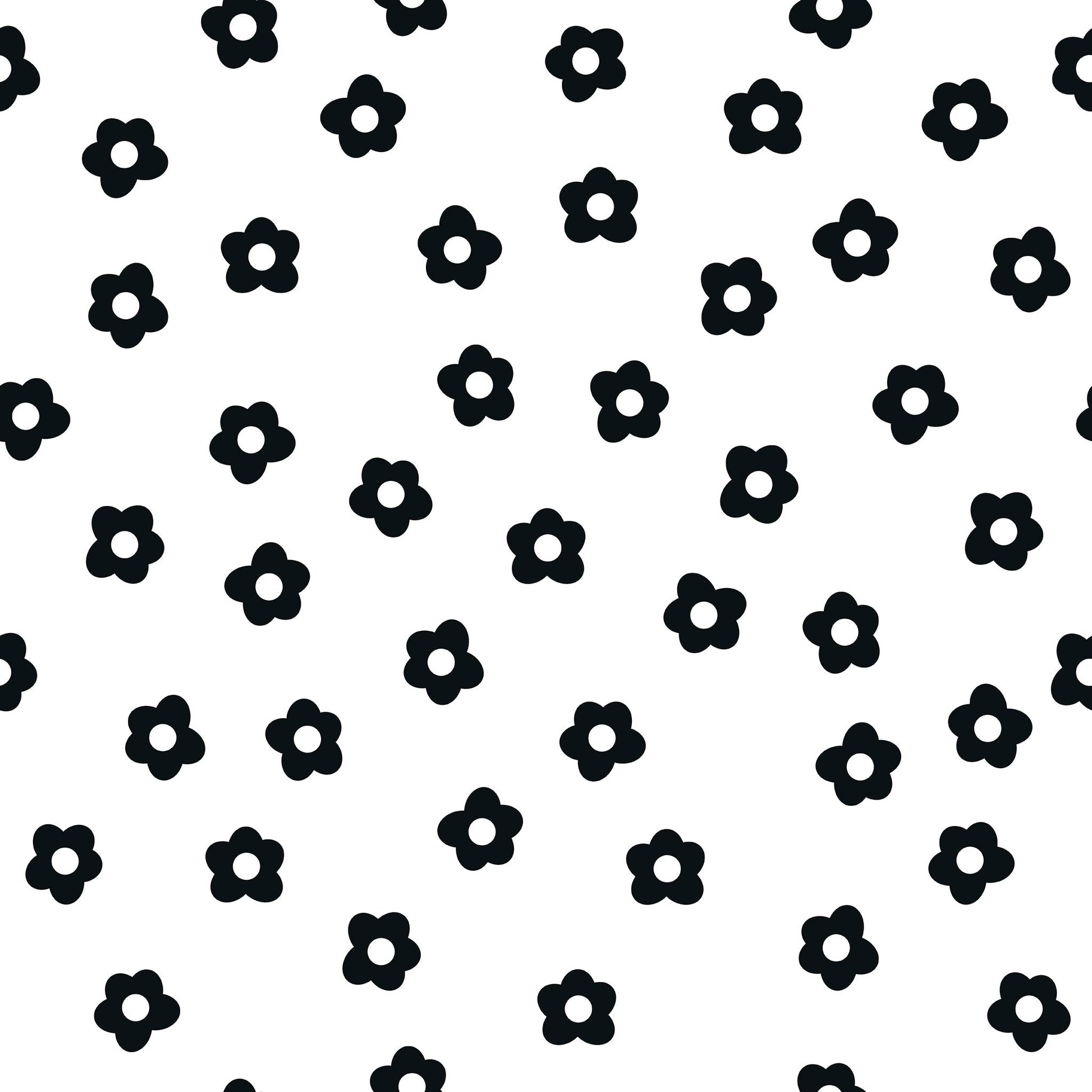 Daisy Dot (Black) Wallpaper - - Wallpaper