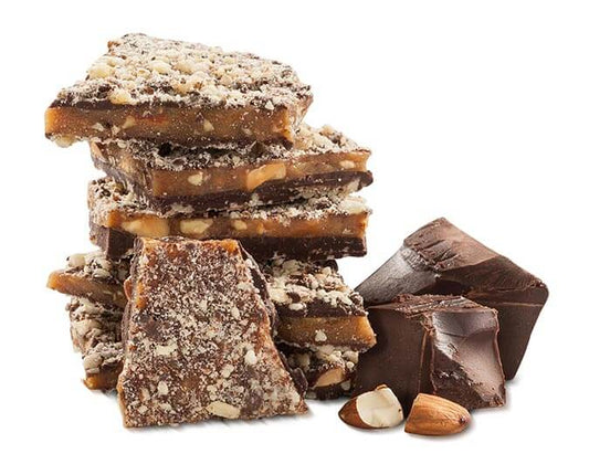 Dark Chocolate Toffee - - Toffee