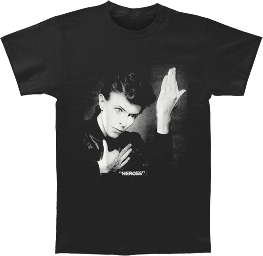 David Bowie Heroes Album Mens T-shirt- Officially Licensed - New - XXL - Clothing, Shoes & Accessories > Men > Men's Clothing > Shirts > T-Shirts