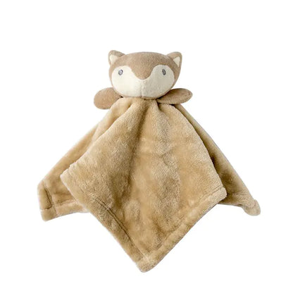 Baby Cotton Muslin Comforter Blanket Plush Fox