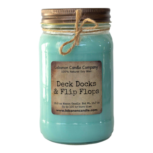 Decks Docks & Flip Flops Candle - - Candles & Melts