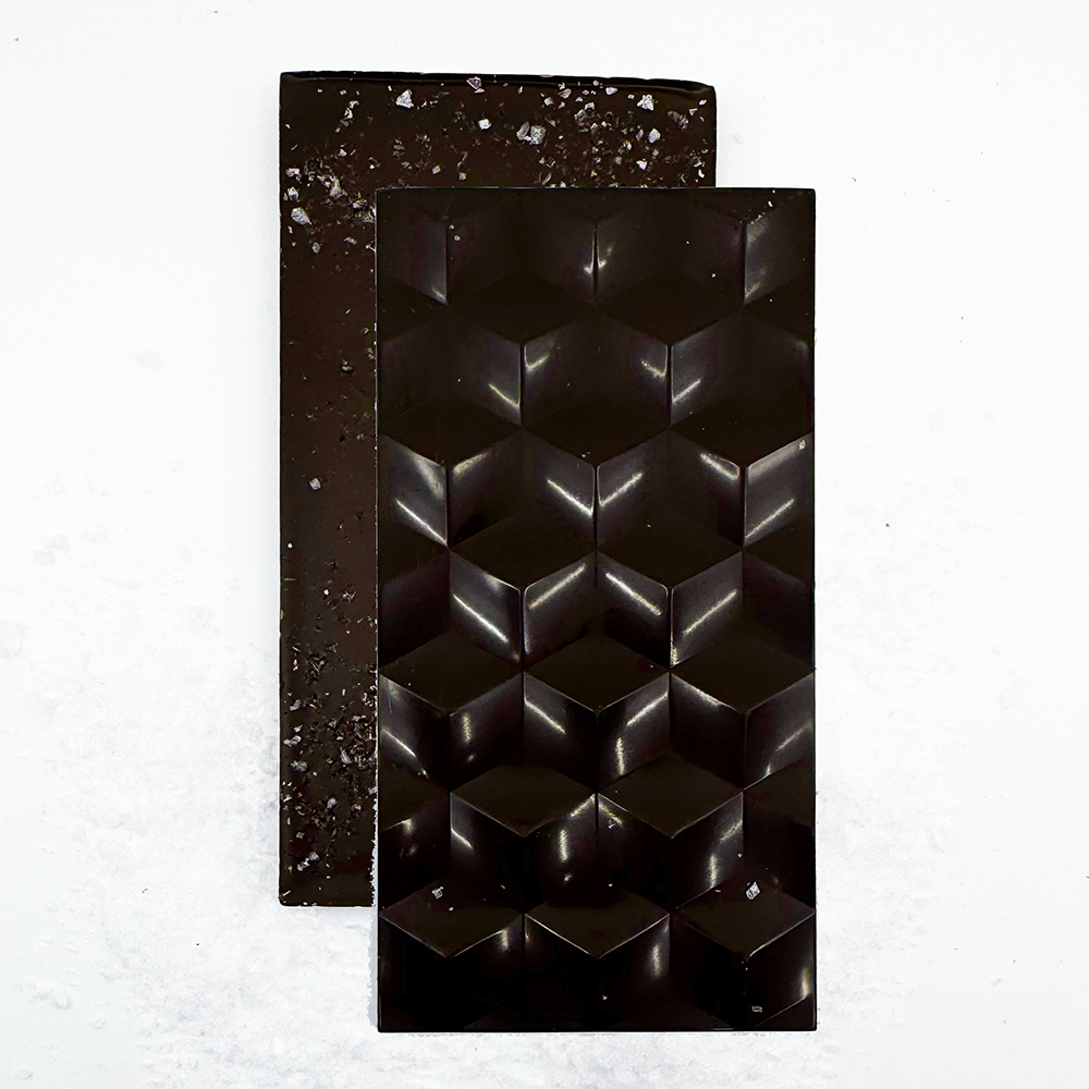 Handcrafted Chocolate Bars - Sea Salt - Dark -