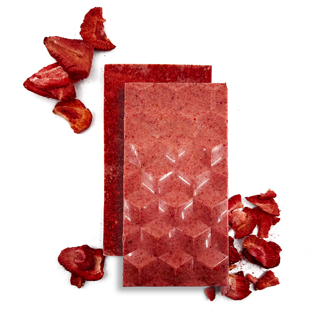 Handcrafted Chocolate Bars - Strawberry -