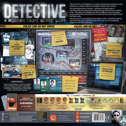 Detective: A Modern Crime Board Game - - Board Game