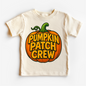 Pumpkin Patch Crew Fall Halloween Shirt - Pumpkin Patch Tee - Natural Short Sleeve Tee - shirts