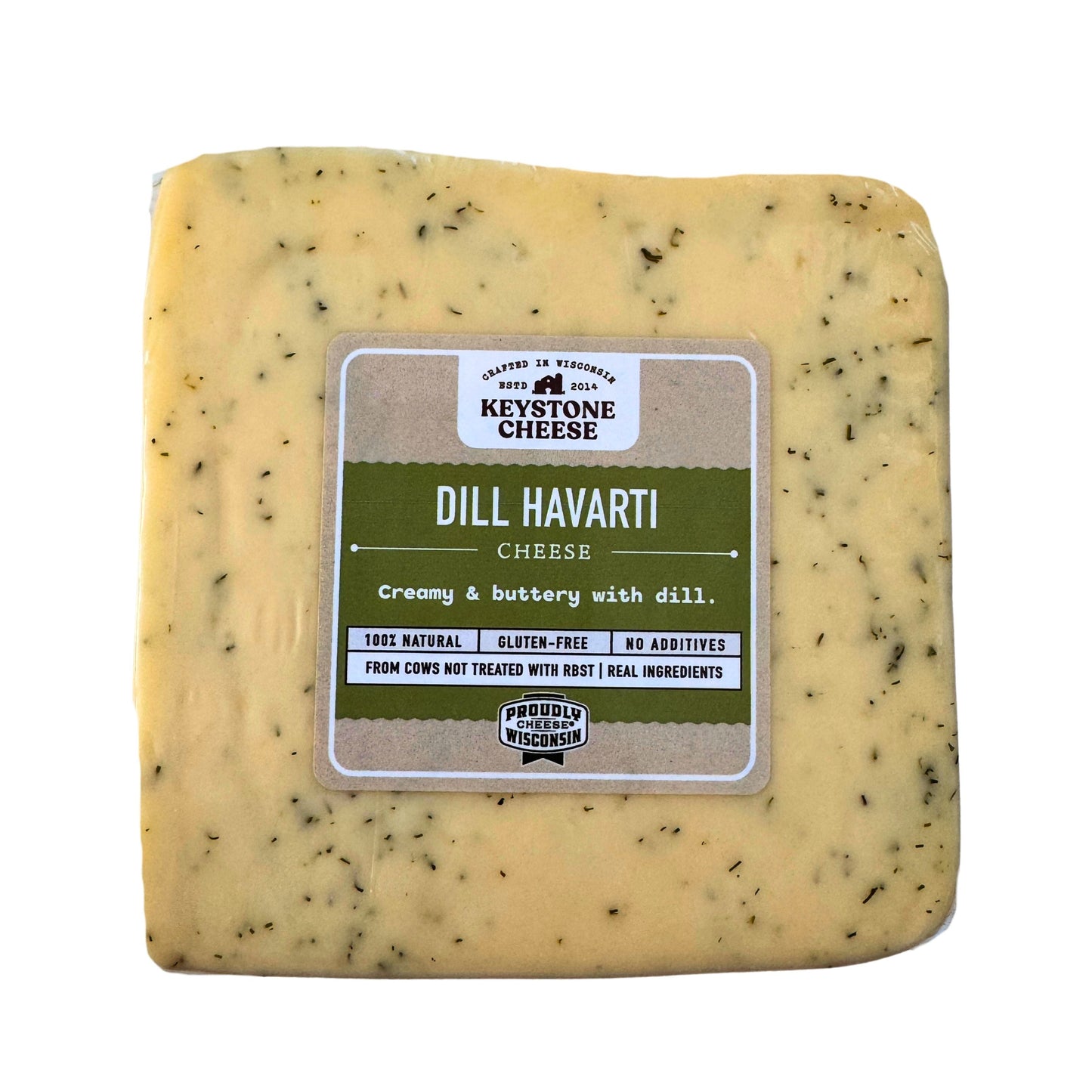 Dill Havarti- Keystone Cheese- {{Product type}}