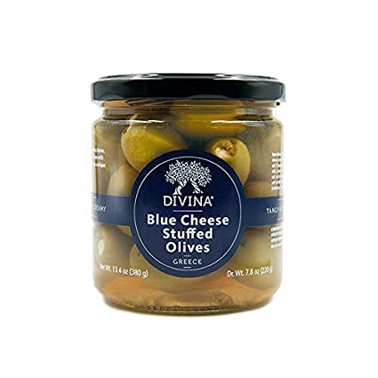 DiVina Blue Cheese Stuffed Olives- Keystone Cheese- {{Product type}}