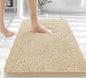 Long Chenille Non-Slip Floor Mat - Camel 40X60 - rug