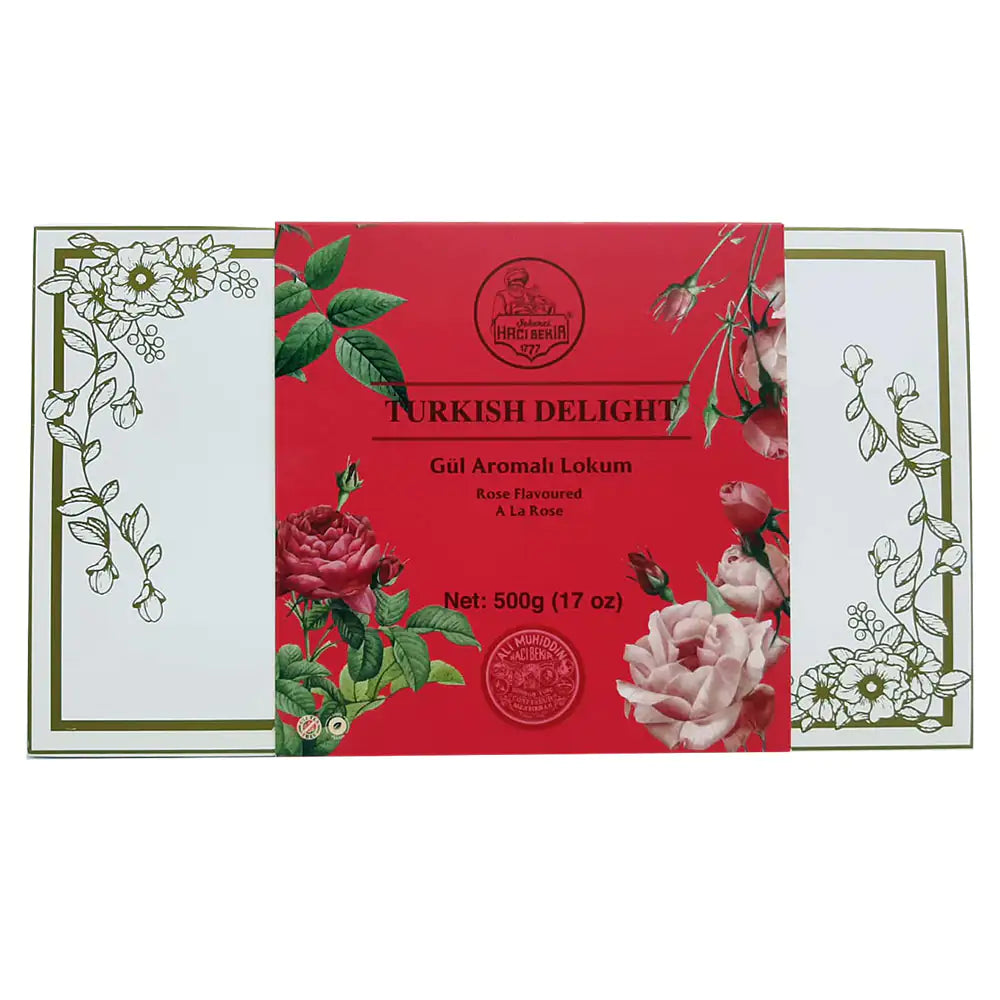 Hacı Bekir Turkish Delight Rose Flavoured 500 Gr.