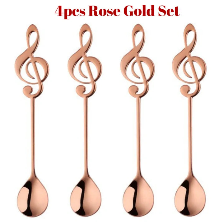 Musical Note Coffee Spoons - Kia Day Design