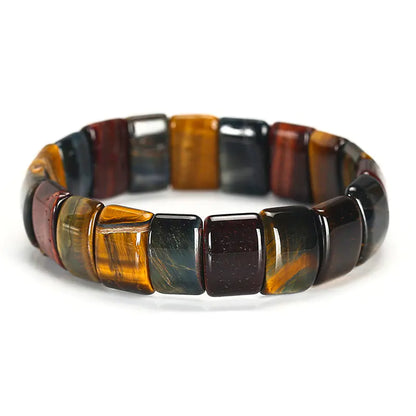 Agate Tiger Eye Bracelet for All Genders - Kia Day Design