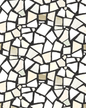 Dolce Terrazzo Wallpaper, black and white- Samantha Santana Creative- {{Product type}}