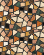 Dolce Terrazzo Wallpaper, black- Samantha Santana Creative- {{Product type}}