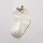 Thin Baby Socks white M 1-2Y 10-12cm