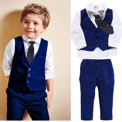 Toddler Clothes Set Navy Blue