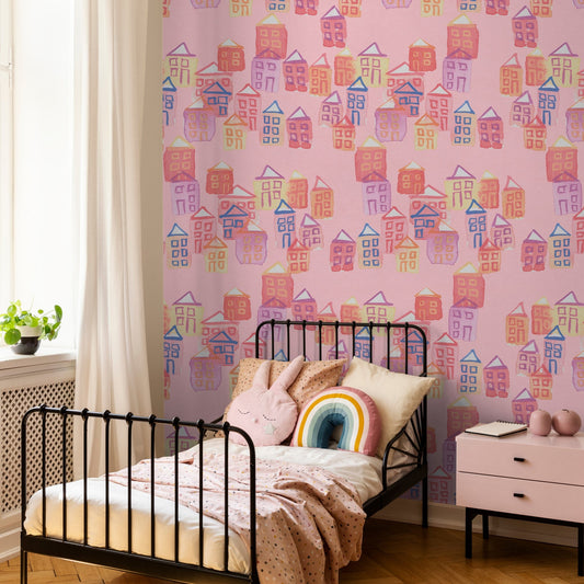 Dream House Wallpaper - Peel & Stick LUXE - Wallpaper