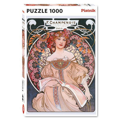 Dreams by Mucha 1000 Piece Jigsaw Puzzle Piatnik - - Jigsaw Puzzle